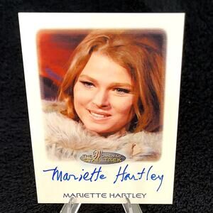 Women of Star Trek Mariette Hartley AUTO Autograph Rare Card Case Hit